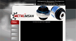Desktop Screenshot of metalimsan.com